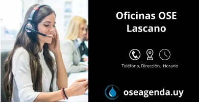 Oficina OSE Lascano Direccion horario y telefono