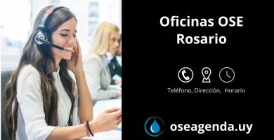 Oficina OSE Rosario Direccion horario y telefono
